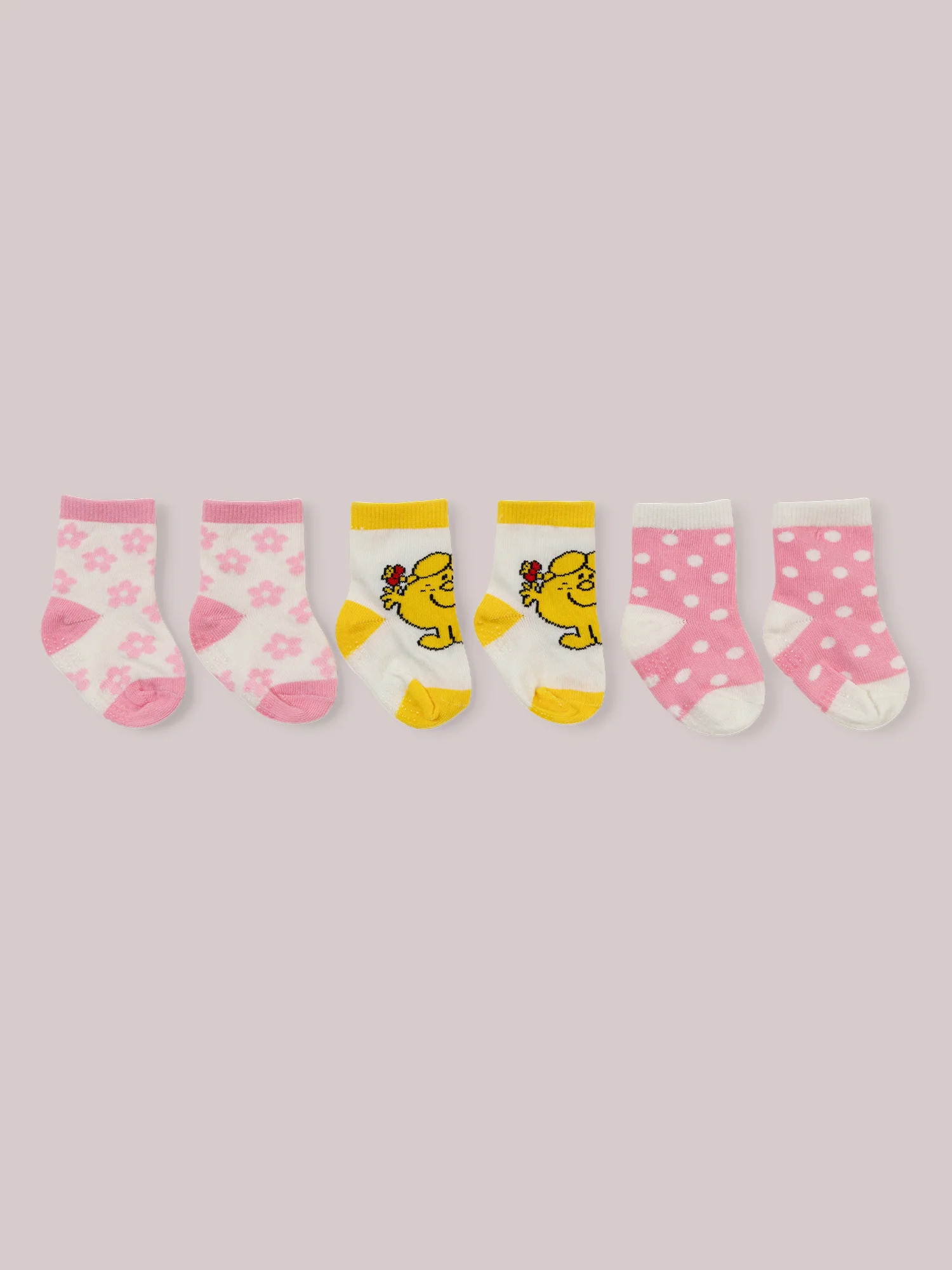 3-Pack Soft Durable Baby Socks Set - Little Miss Sunshine&trade; - Image 2