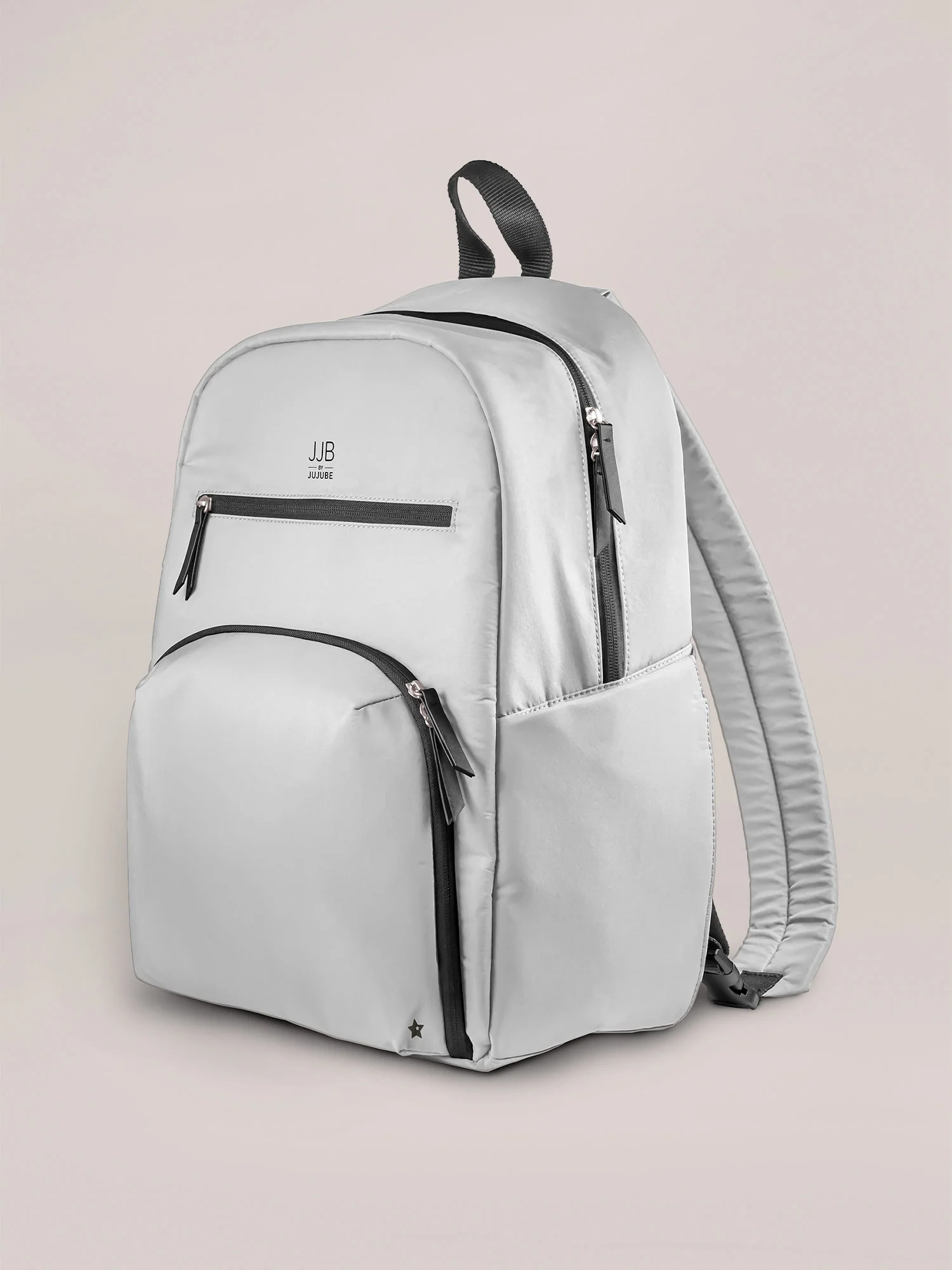 Deluxe Backpack Diaper Bag - Grey - Image 3