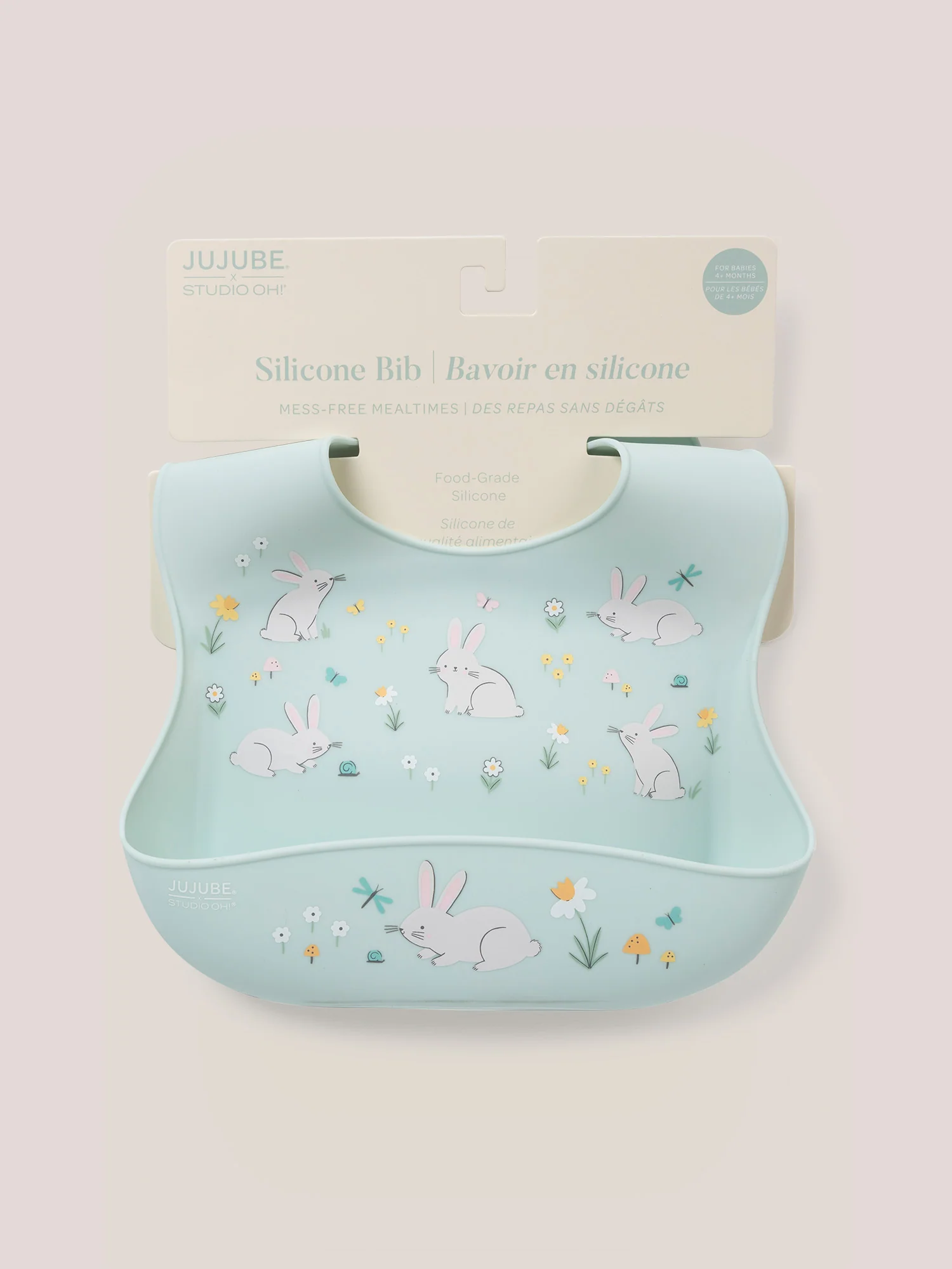 Silicone Bib - Bunny Hollow