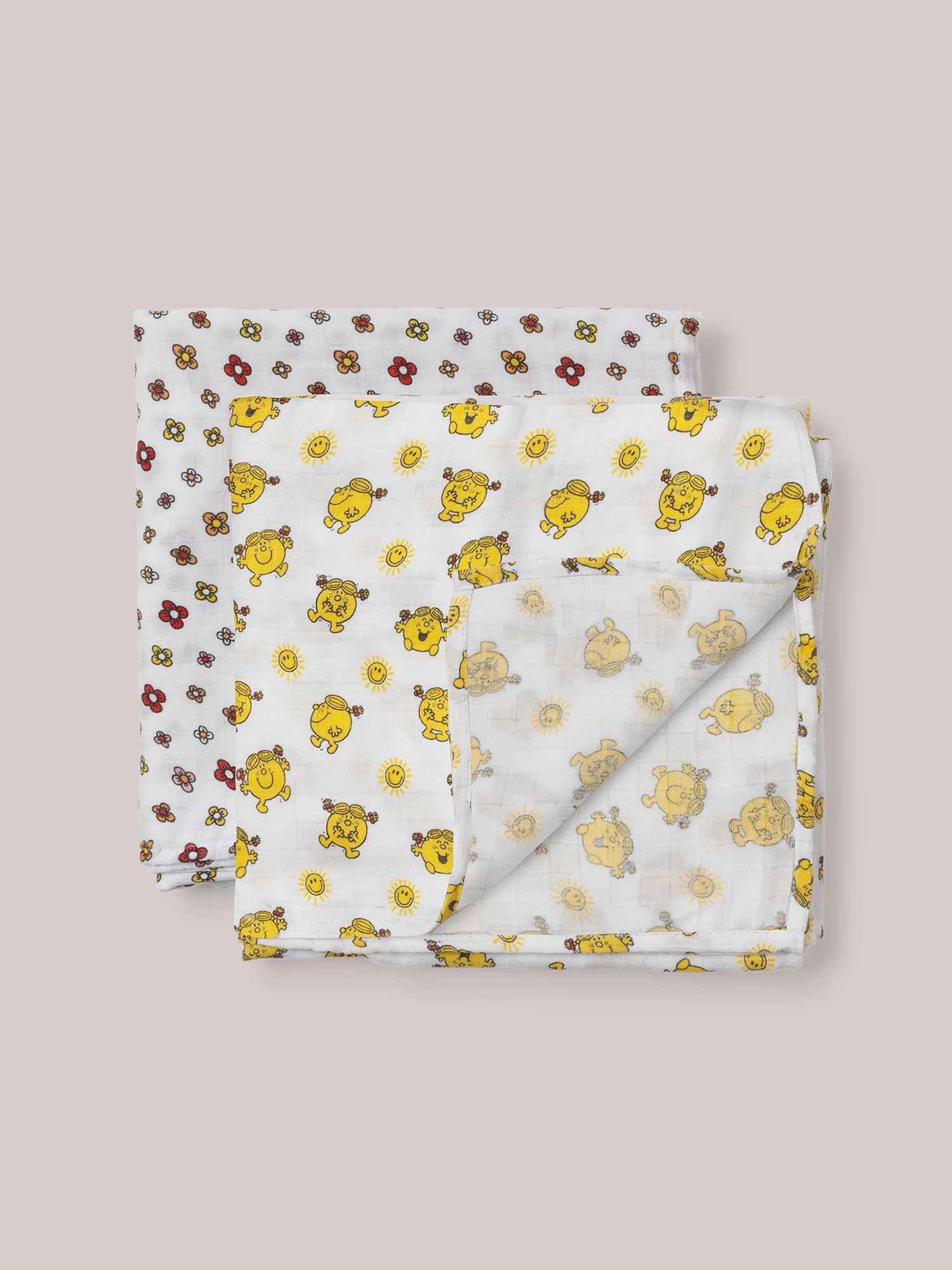 2-Pack Square Swaddle Blanket Set - Little Miss Sunshine&trade; - Image 2