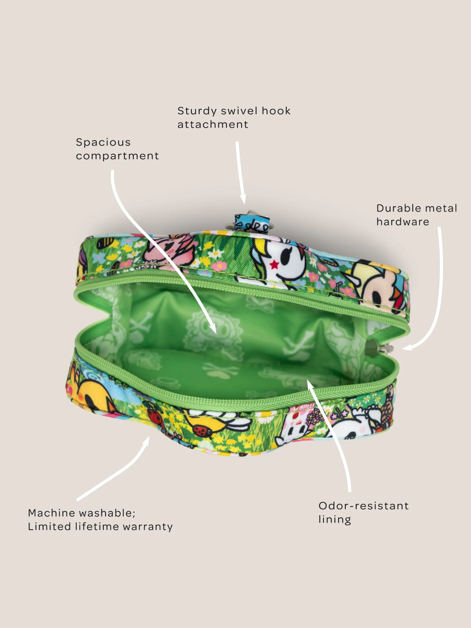 tokidoki Flower Mini Bag - Meadow Blooms - Image 6